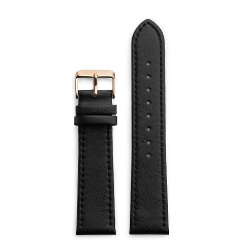 Black Vegan Leather Strap