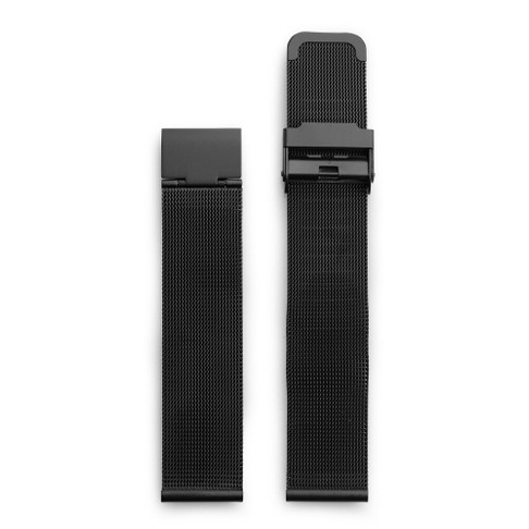 Black Metal Mesh Wristband