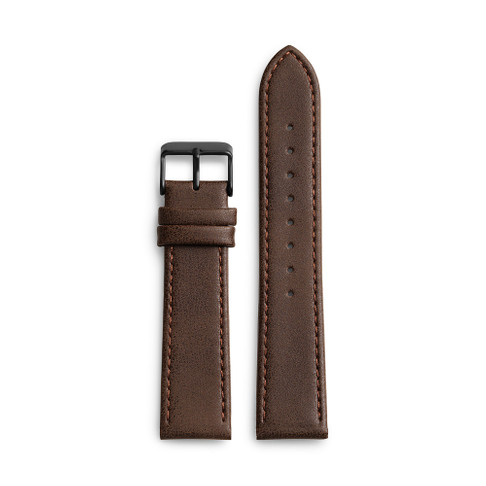 Brown Vegan Leather Strap