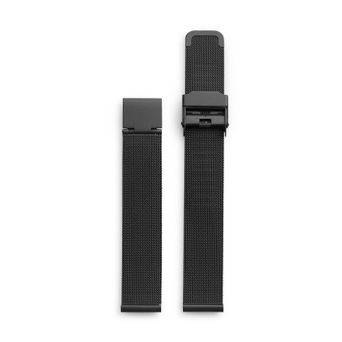Black Metal Mesh Wristband